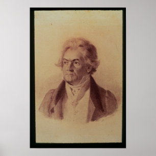 ルートヴィヒ・ヴァン・ベートーヴェン1824年 ポスター