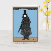 "ルートヴィヒ・ヴァン・ベートーヴェン"の挨拶状 カード (黄色い花)