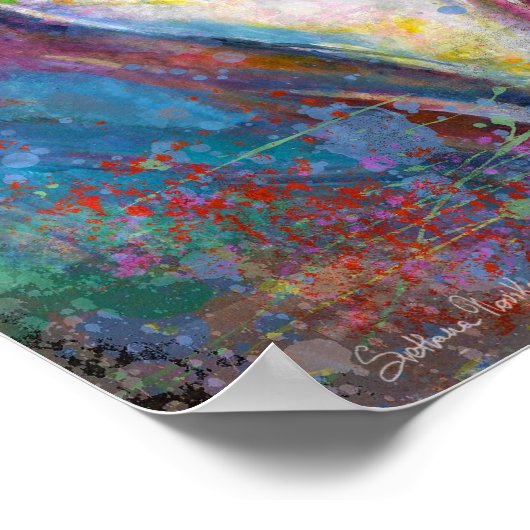 ルートヴィヒ・ヴァン・ベートーヴェン・アートのポスタポップ・アートのーアートnovikova ポスター (角)