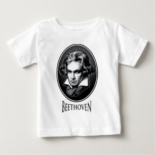 ルートヴィヒ・ヴァン・ベートーヴェン ベビーTシャツ