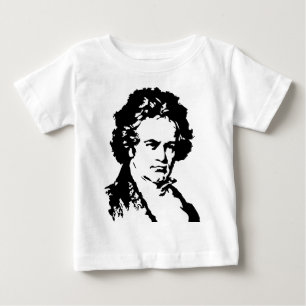 ルートヴィヒ・ヴァン・ベートーヴェン ベビーTシャツ