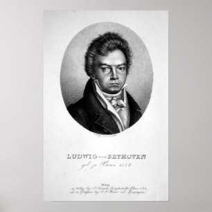 ルートヴィヒ・ヴァン・ベートーヴェン ポスター
