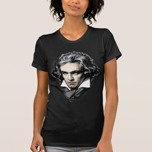 ルートヴィヒ・ヴァン・ベートーヴェン Tシャツ (正面)