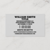 ルート付きカウンセラーハートツリー 名刺 (裏面)