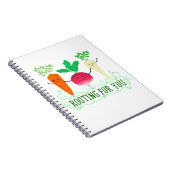 ルート前向きプン – 応援する ノートブック (右側)