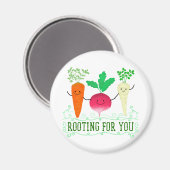 ルート前向きプン – 応援する マグネット (正面/裏面)