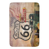 ルート蹴66を取得 バスマット (正面縦)