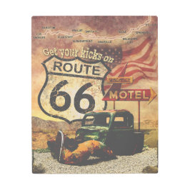 ルート蹴66を取得 メタルプリント