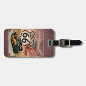 ルート蹴66を取得 ラゲッジタグ (正面横)