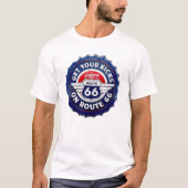 ルート66でキックスを手に入れよう Tシャツ (正面)