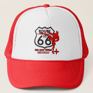 ルート66のあなたの蹴りを得て下さい! キャップ