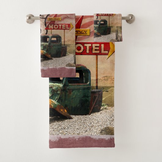 ルート66のあなたの蹴りを得て下さい バスタオルセット (インサイチュ)