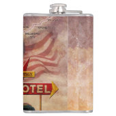 ルート66のあなたの蹴りを得て下さい フラスク (裏面)