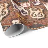 ルート66のあなたの蹴りを得て下さい ラッピングペーパー (ロールコーナー)