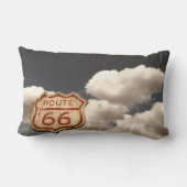 ルート66のあなたの蹴りを得て下さい ランバークッション (裏面)