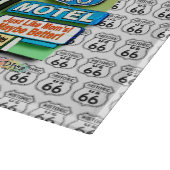 ルート66のガラスまな板 カッティングボード (角)