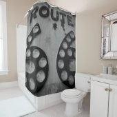 ルート66のシャワー シャワーカーテン (インサイチュ)