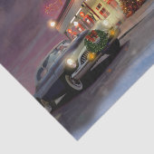 ルート66のティッシュペーパーのサンタ 薄葉紙 (詳細)