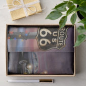 ルート66のティッシュペーパーのサンタ 薄葉紙 (ギフト)