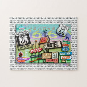 ルート66のパズル ジグソーパズル