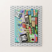 ルート66のパズル ジグソーパズル (縦)