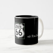 ルート66のマグ ツートーンマグカップ (正面右)