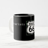 ルート66のマグ ツートーンマグカップ (正面左)