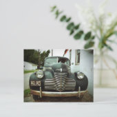 ルート66のヴィンテージカー ポストカード (スタンド正面)