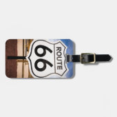 ルート66の交通標識、アリゾナ ラゲッジタグ (正面横)