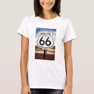 ルート66の交通標識、アリゾナ Tシャツ