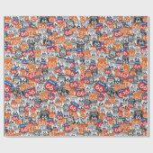 ルート66の交通標識 ラッピングペーパー (フラット)