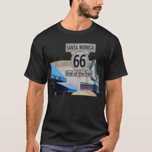 ルート66の先頭 Tシャツ (正面)