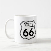 ルート66の印 コーヒーマグカップ (左)