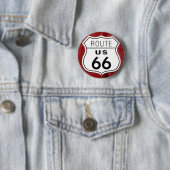 ルート66の印 缶バッジ (インサイチュ)