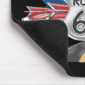 ルート66の女性のカーボーイのマウスパッド マウスパッド (コーナー)