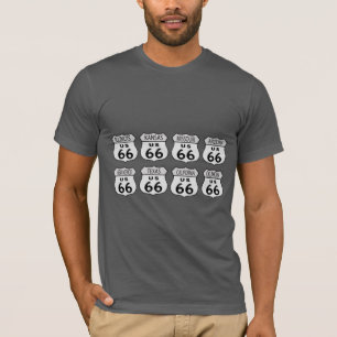 ルート66の州のシンボルや象徴 Tシャツ
