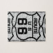 ルート66の州のパズル ジグソーパズル (横)