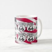 ルート66の州 コーヒーマグカップ (正面右)