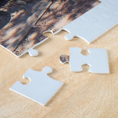 ルート66の旧車 ジグソーパズル (側面)