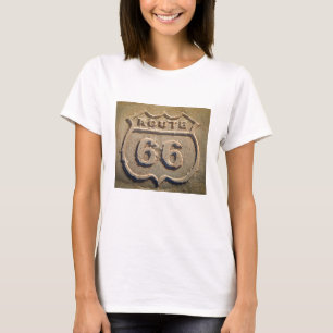 ルート66の歴史的な印、アリゾナ Tシャツ