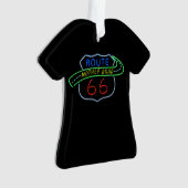 ルート66の母道、ネオンサイン オーナメント (正面)