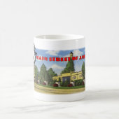 ルート66の珊瑚裁判所のコーヒー・マグ コーヒーマグカップ (中央)