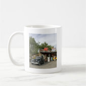 ルート66の雑貨店及び給油所 コーヒーマグカップ (左)