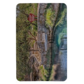 ルート66の青い穴 マグネット (縦)