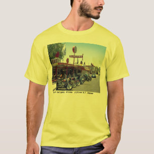 ルート66の~ SeligmanのアリゾナのクラシックのTシャツ Tシャツ