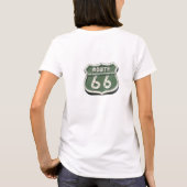 ルート66の~ Seligman、アリゾナ Tシャツ (裏面)