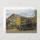 ルート66アリゾナアンティーク店 ポストカード (正面/裏面)