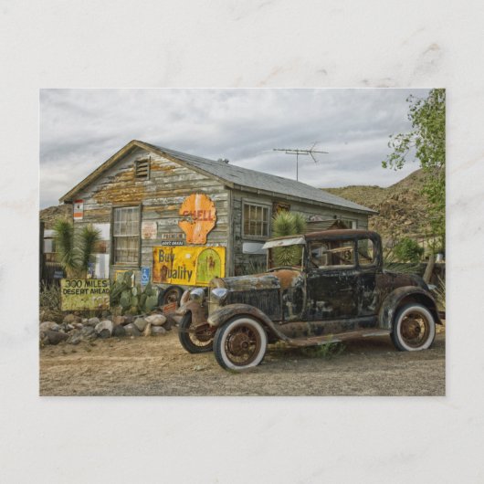 ルート66アリゾナアンティーク店 ポストカード (正面)