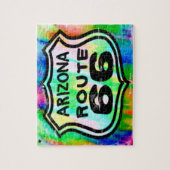ルート66アリゾナ ジグソーパズル (縦)