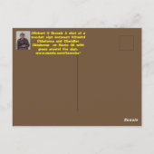 ルート66オクラホマポストカード ポストカード (裏面)